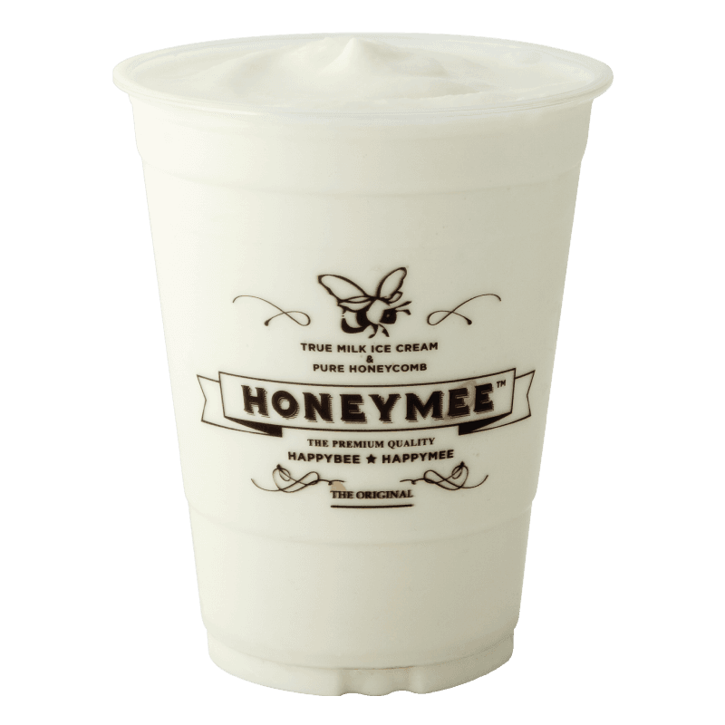 Milkshake — True Milk Ice Cream milkshake with raw honey